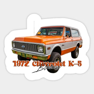 1972 Chevrolet K5 Blazer Sticker